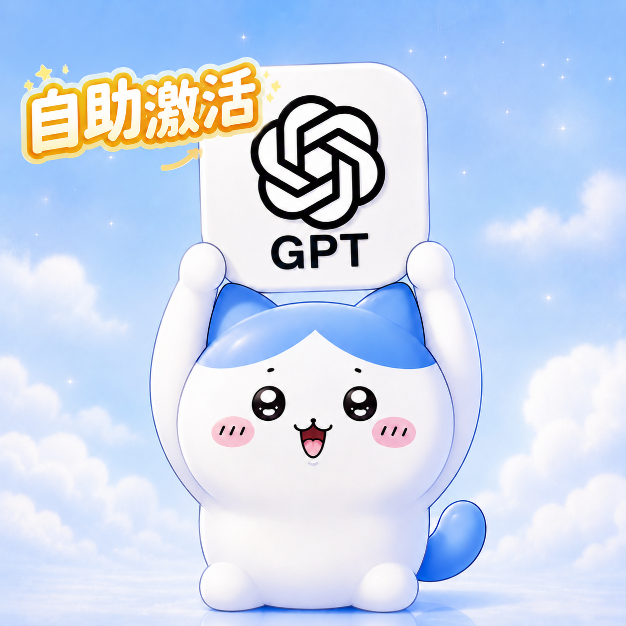 GPT Plus 卡密自助 【支持新号或老号有试用】